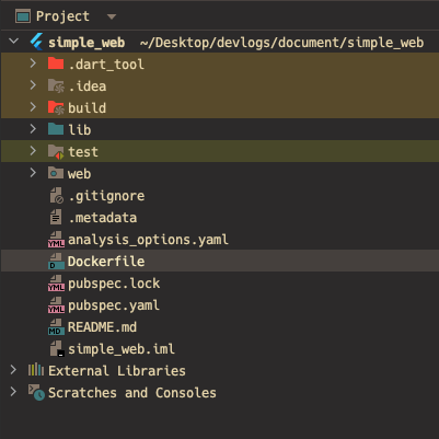 Dockerfile in Project